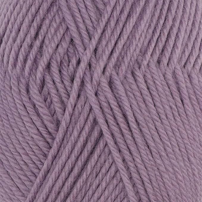 100% Pure Wool Yarn Superwash Set of 3 Skeins (150 Grams) DK Weight - Sourced Directly from Peru - Heavenly Soft and Perfect for Knitting and Crocheting (Dreamy Lilac)