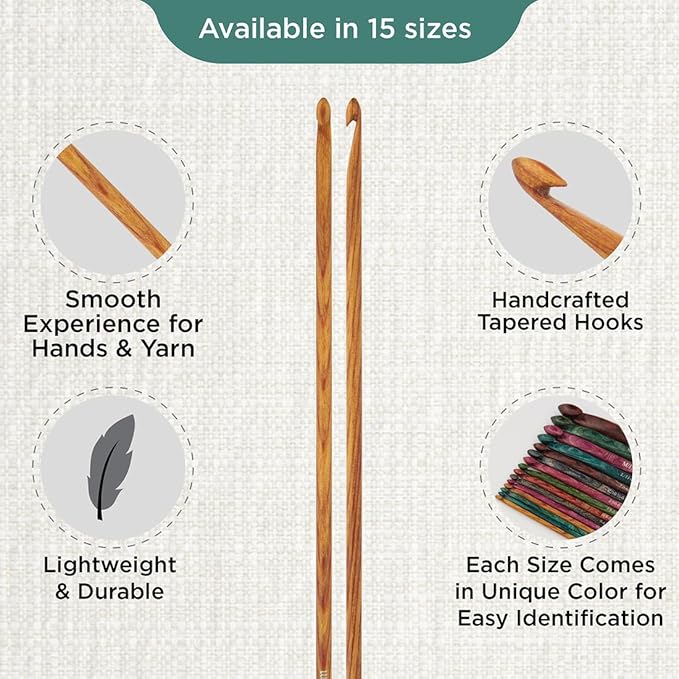 KnitPro Dreamz Afghan/Tunisian Crochet Hook | 3mm