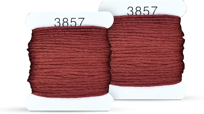 Embroidery Floss Kit and Refills - Cotton Threads - DMC Color Coding for Cross Stitch, String Crafts, Friendship Bracelets