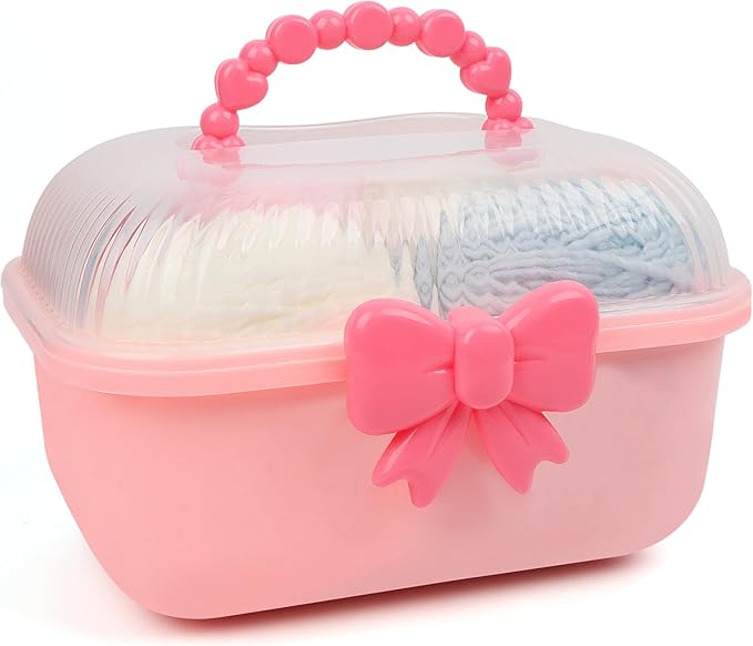 DPAPDI Knitting Loom Kit for Beginners, Creative Craft Toy for Girls Ages 7 8 9 10 11 12 with Storage Boxes Yarns Knitting Tools, Fantastic DIY Gifts Knit Hat Scarf