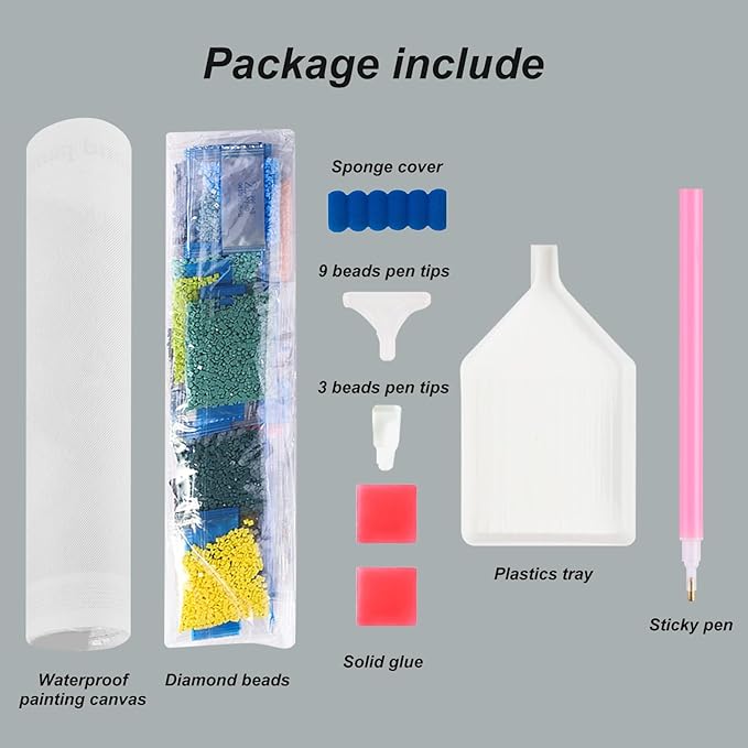 hill froeistung Colorful Car Diamond Painting Kits for Adults,Flag Diamond Art for Beginners, 5D DIY Full Drill Round Gem Art Craft Home Wall Decor Gift 12x12 inch