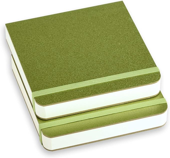 SEMLEART Watercolor Journal,Mixed Media Sketchbook,4.7x4.7inches, 2 Pack, 44 Sheets Each,Cold-Pressed, 110lb/230gsm,Suitable for Techniques