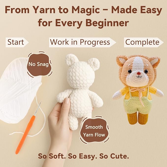 Skinny Chenille Yarn for Crocheting - 6 Pack of 50g/158yd (948yd Total) - Soft Matte Thin Chenille CYC #2 - Fine Weight Baby Yarn for Plush Toys, Baby Blankets & Small Crafts(Army Green)