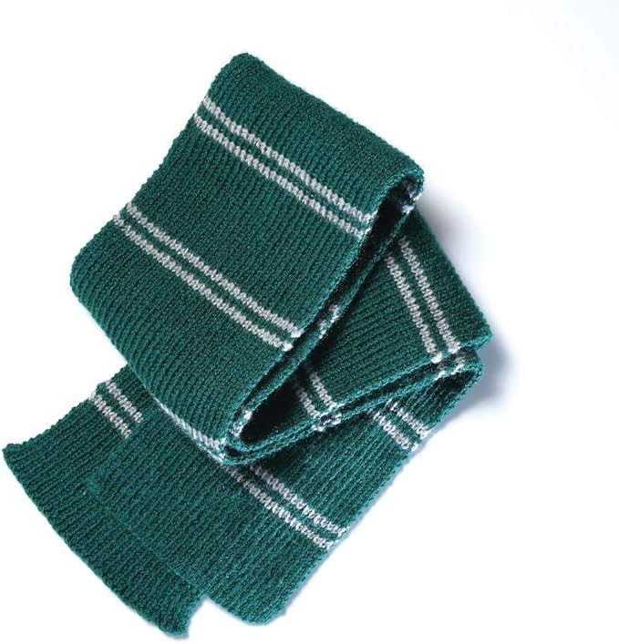 Eaglemoss Hero Collector Hogwarts Slytherin House Scarf | Wizarding World Knitting Kits | Model Replica