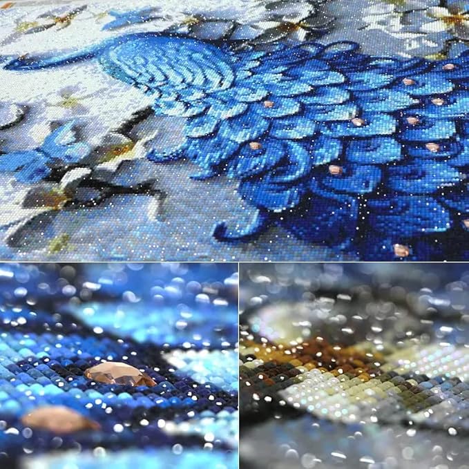 Carsilers Diamonds Painting Accessories,Replacement for Missing Round Drills 3855 3856 3857 3858,Rhinestone Resin Diamond Drill,4 Colors Beads Gems Stones,3500pcs per Color