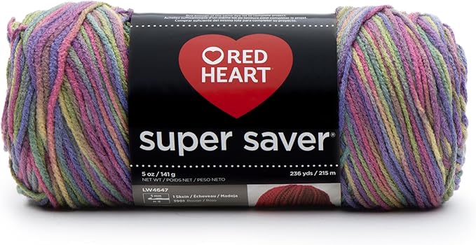 RED Heart Super Saver Yarn, Artist Print