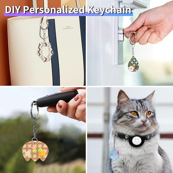 RESIN GO Epoxy Resin Earring Molds, 328 PCs UV Resin Jewelry Molds Kit with Holes, Variety Shapes Keychain Pendant Necklace Bundle Complete Set Clearance, Silicone Molds for Teen Female