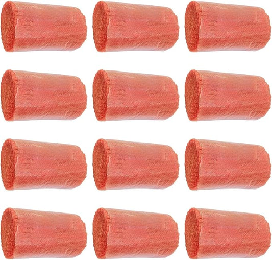 Yglnden 12 Rolls Latch Hook Kit Colorful Yarn Bundles Cut Rug DIY Latch Hook Yarn for Handmake Craft Sewing Knitting for Adults (Red #18)