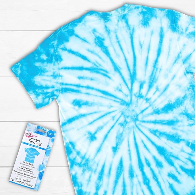 Tulip One-Step Tie-Dye Kit Dye Refill Packs, Turquoise