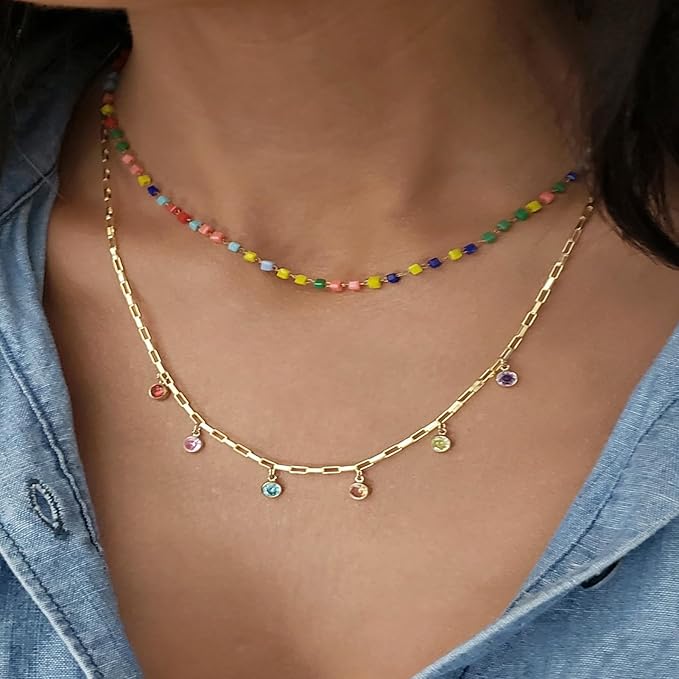 KYUNHOO 16.4 Feet/5M Gold Plated Box Chain Bulk Stainless Steel Jewelry Making Chains 3MM Thin Square Link Jewelry Chains for Necklace Bracelet DIY with Jump Rings and Lobster Claps