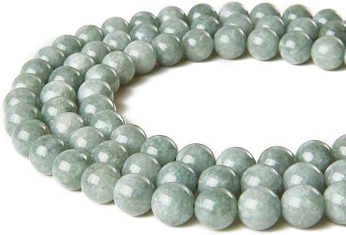 100pcs 6mm burmese jade beads natural gemstone beads round loose beads for jewelry making