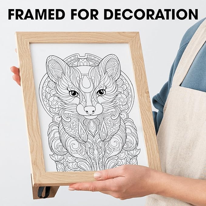 southern lotus animal patterns spiral coloring book wirebound hardcover papers with relaxing animals mandala drawings color pages for adults women seniors mindfulness relaxation anxiety relief