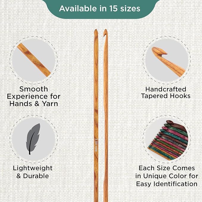 KnitPro Dreamz Single-Ended Crochet Hook | 3mm