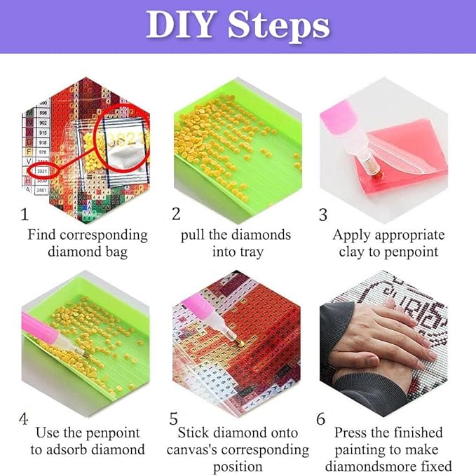 mrpwnle Aurora Diamond Art Painting Kits for Adults, Northern Lights Diamond Art Painting Kit for Adults, Round Full Drill 5D Landscape Diamonds Painting Gem Art DIY Crafts Kits 12x16inch