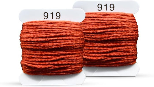 Embroidery Floss Kit and Refills - Cotton Threads - DMC Color Coding for Cross Stitch, String Crafts, Friendship Bracelets