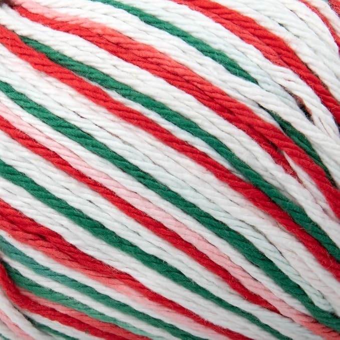 3 Pack 100% Cotton Yarn - Size 4 Medium Weight - Perfect for Crafting, Clothing, Accessories and More!