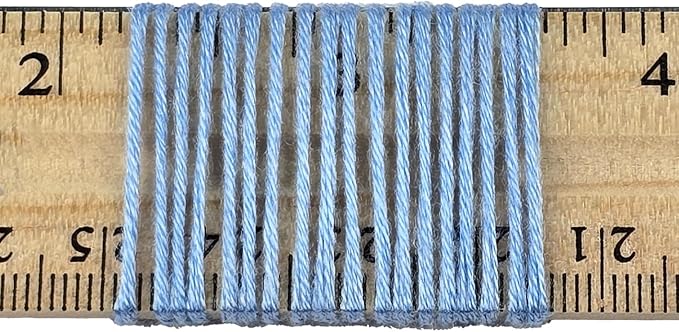 10-Pack of Yonkey Monkey 500 Grams Yarn - 70% Rayon derived from Bamboo, 30% Cotton - Imported - Light Blue 9001