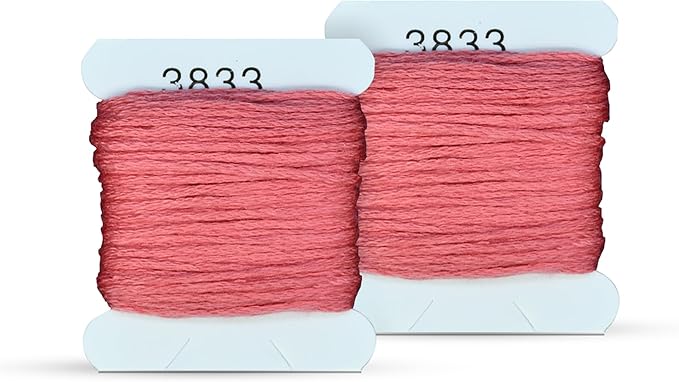 Embroidery Floss Kit and Refills - Cotton Threads - DMC Color Coding for Cross Stitch, String Crafts, Friendship Bracelets