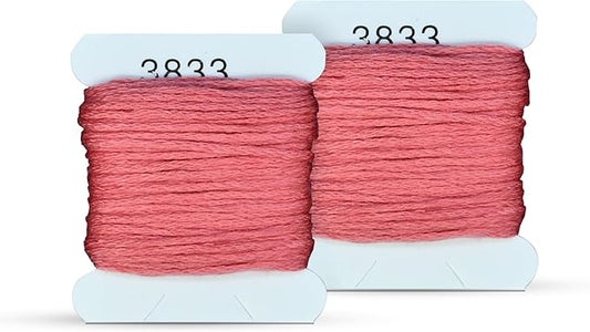 Embroidery Floss Kit and Refills - Cotton Threads - DMC Color Coding for Cross Stitch, String Crafts, Friendship Bracelets