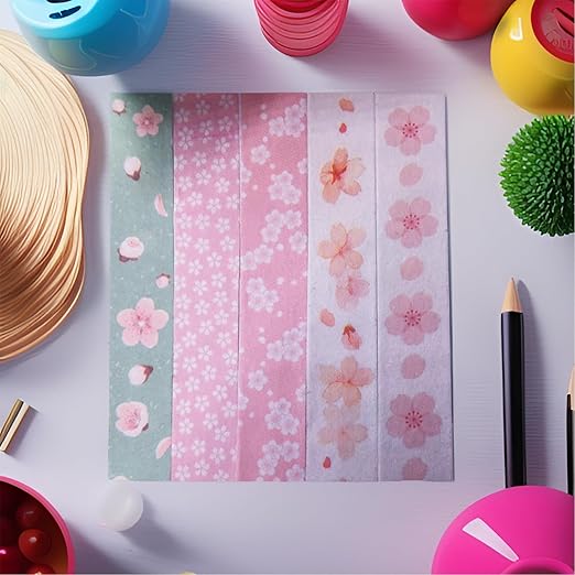 10 Rolls Washi Tape Set,Scrapbook Tape,Washi Tape Organizer,Decorative Tape,Vintage Floral Washi Tape Set,Creative Decorative Tapes,for Arts, DIY Crafts, Journals, Scrapbooking, Wrapping