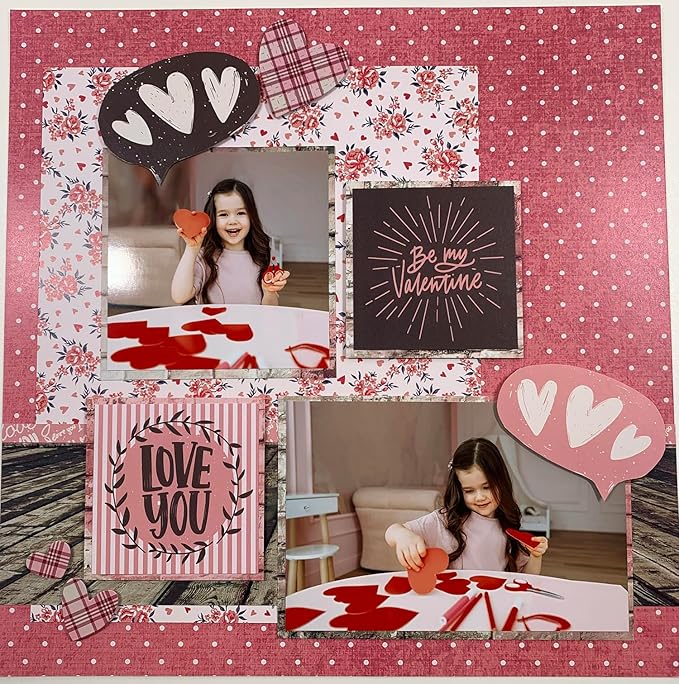 Reminisce Sweet Valentine Scrapbook Collection KIT