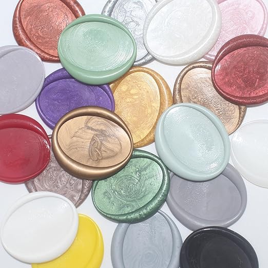 600pcs vintage gold wax seal beads, andotopee premium sealing wax pellets for stamp seals, wedding invitations, letter envelope, greeting card decorations & scrapbook diy crafts