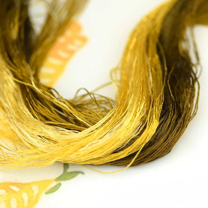 Mulberry Silk Floss Embroidery Thread Floss-Cross Stitch Threads China Silk Woven Jewelry Threads DIY Sewing Kits (21)