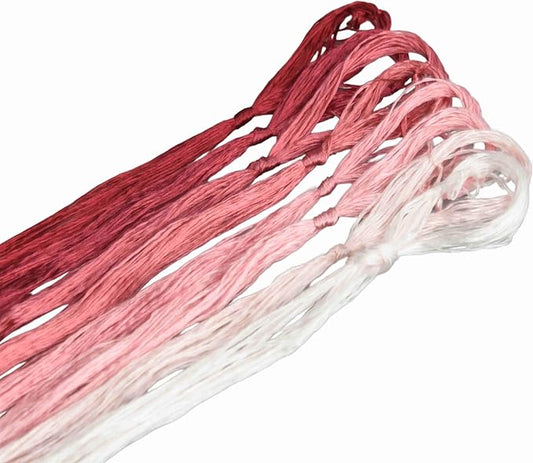 Mulberry Silk Floss Embroidery Thread Floss-Cross Stitch Threads China Silk Woven Jewelry Threads DIY Sewing Kits (35)