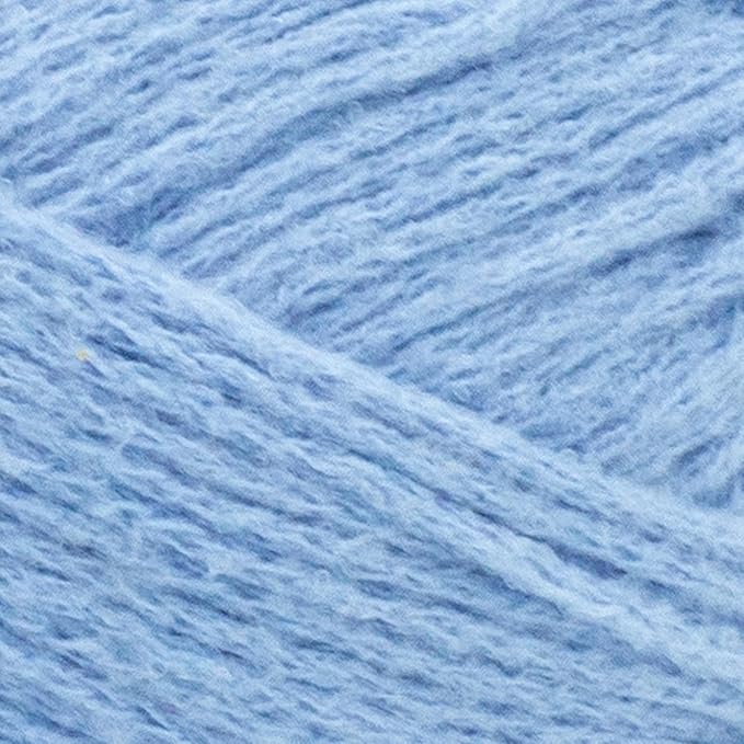 Lion Brand Yarn Feels Like Butta Soft Yarn for Crocheting and Knitting, Velvety, 1-Pack, Periwinkle