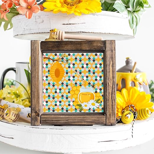 12 Rolls Boho Bee Washi Tape Back to School Honeycomb Heart Rainbow Flower Decorative Masking Tapes Set Cute Colorful Wrapping Paper Tape for Scrapbook Journal DIY Art Crafts