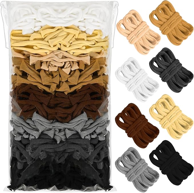 Naozinebi 600-Piece Muti-Colored Weaving Loom Kit - Potholder Loops, Elastic Weaving Craft Loops for DIY Flexible Loom, Kids & Adults DIY Crafts
