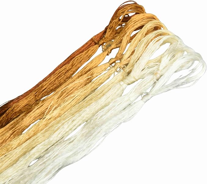 Mulberry Silk Floss Embroidery Thread Floss-Cross Stitch Threads China Silk Woven Jewelry Threads DIY Sewing Kits (36)