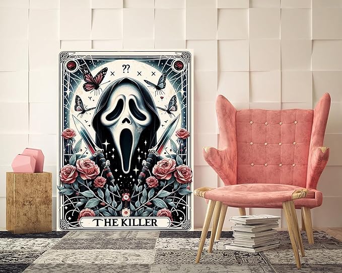 ijbnhd Skull Diamond Art Kits for Adults, Skull Diamond Painting Kits for Adults, DIY Full Drill Gem Art Crystal Rhinestone for Wall Home Decor 12X16inch