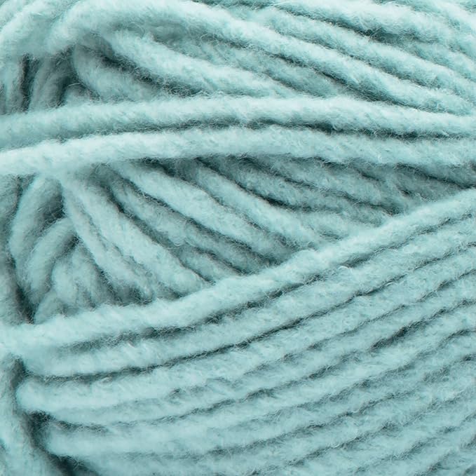 Bernat Forever Fleece Dark Eucalyptus Yarn - 2 Pack of 280g/9.9oz - Polyester - 6 Super Bulky - 194 Yards - Knitting/Crochet
