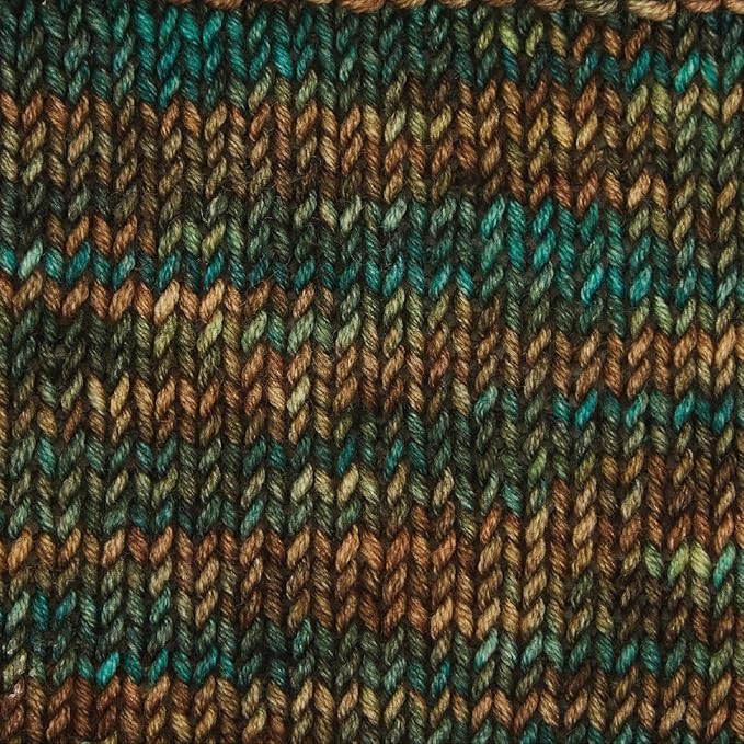KnitPro Symfonie Fingering Weight Hand Dyed Variegated Yarn Skein | Extra Fine Merino Wool & Polyamide Blend for Knitting & Crocheting, Oeko-TEX Certified 400m, 100g | Terra Himalayas
