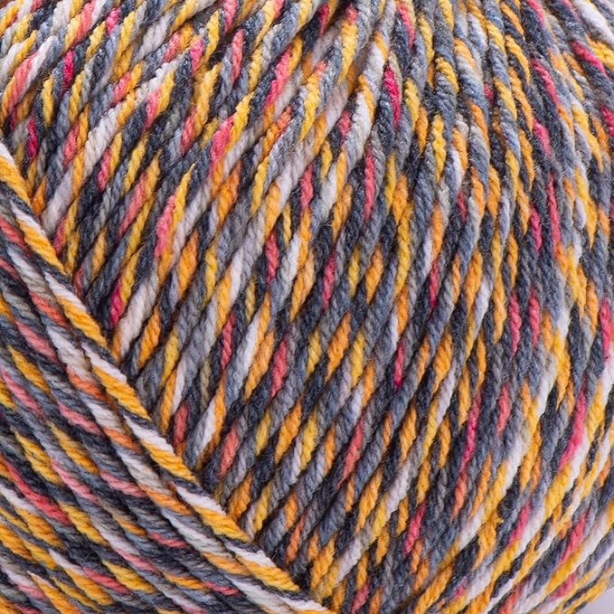 YarnArt Tropical Sport Yarn – 55% Cotton, 45% PAC – Multicolor Knitting & Crochet Yarn – 50g (174 yds) | Soft, Durable & Lightweight | Perfect for Amigurumi, Clothing & Accessories