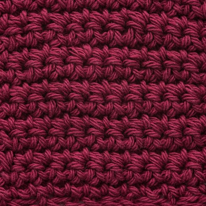 Lily Sugar'n Cream 100% Cotton Yarn 6-Pack Bundle with Bella's Crafts Stitch Markers (Painted Desert Mix)