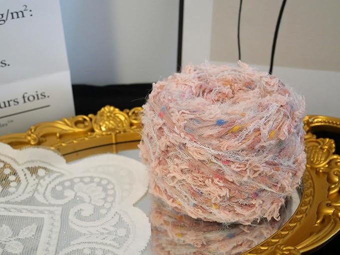 WWnYY Hand Spun Yarn 50g/Skein Wool Cotton Mohair Acrylic with Hand Art Blended Colorful Handmade