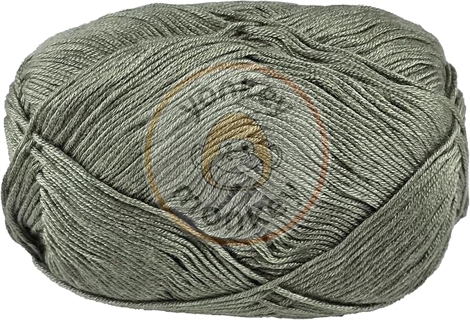 10-Pack of Yonkey Monkey 500 Grams Yarn - 70% Rayon derived from Bamboo, 30% Cotton - Imported - Pea Green 9012