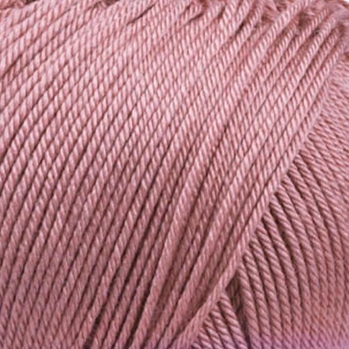 Silky Touch Acrylic Yarn - Soft Sport Weight Yarn for Crochet & Knitting - 100g / 383yds - 100% Microfiber Acrylic - Lightweight Fine Smooth Yarn(Pink - Rhodonite Stone, 2 Skeins)