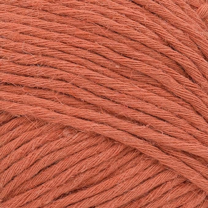 Lion Brand Yarn Cotton Hemp Soft, Durable Yarn for Crochet and Knitting, 1 Pack, Maple