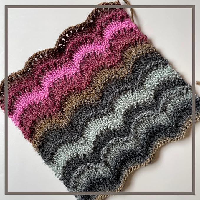 Wool Wonders Yarn for Crocheting, 4-Pack (640Yds / 400G), Free Patterns - Wool Yarn for Knitting - Aran/Heavy #4 Medium Worsted Weight - Pink Stone