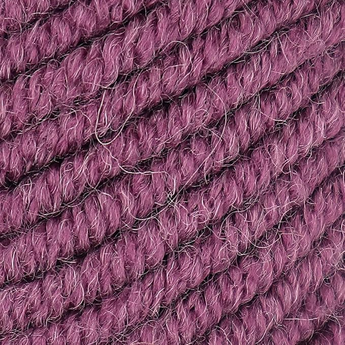 Estako Megastar, (4 Skeins Pack) 75% Acrylic 25% Wool Yarn, Soft, Chunky Bulky Weight #5 for Crochet and Knitting (4 x 3.52 Oz) / (4 x 120 Yrds) (66000 - Light Purple)