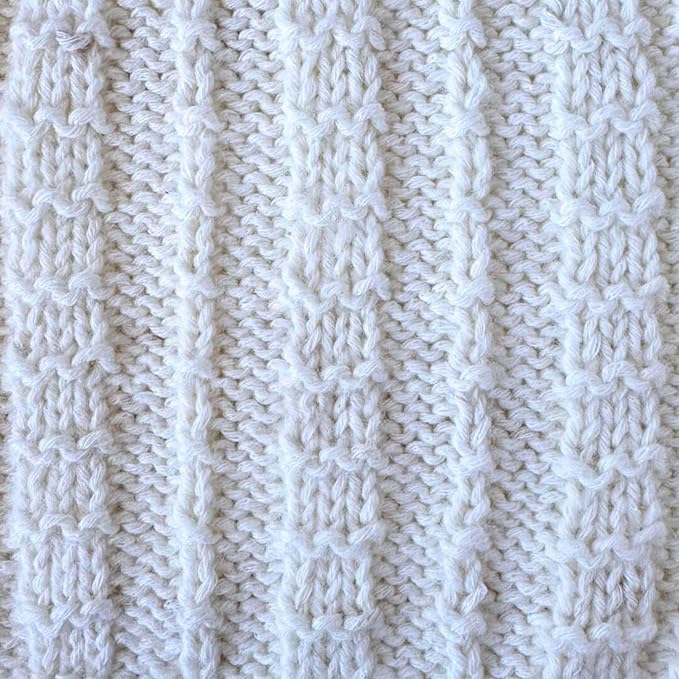 Cotton to The Core Cotton Yarn for Crocheting, 6-Pack (852 Yds / 300G), Free Patterns, Beginners Friendly - Soft Baby Yarn for Knitting - 3 DK Light Worsted Weight - Eggshell White