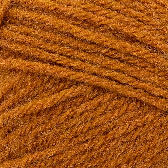 Lion Brand Wool-Ease DK Yarn, Yarn for Knitting, Crocheting, and Crafts, Pumpkin, 1 Pack