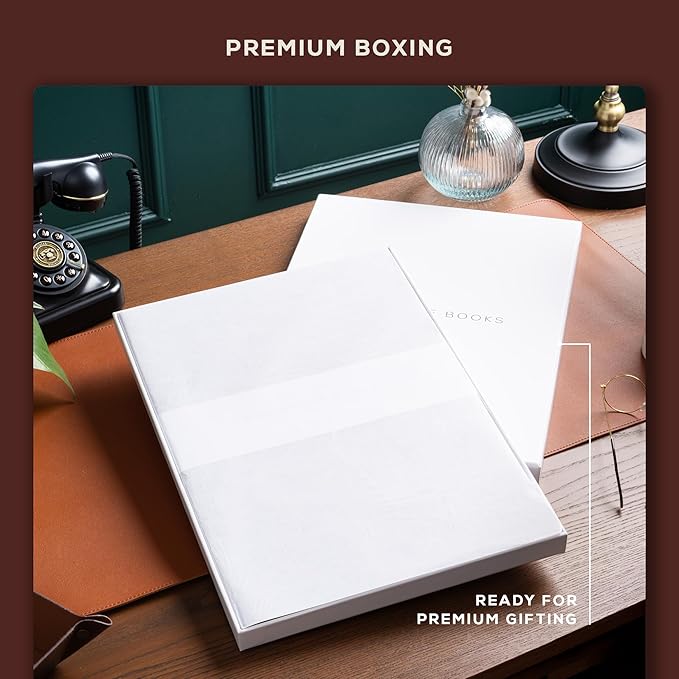 Beechmore Books A3 Mixed Media Sketchbook - 11.7x16.5 Extra Large Professional Studio Drawing Pad, 160 GSM / 98 lb Perforated Ivory Paper, Hardcover Lay-Flat Design, Gift Box for Artists & Watercolor