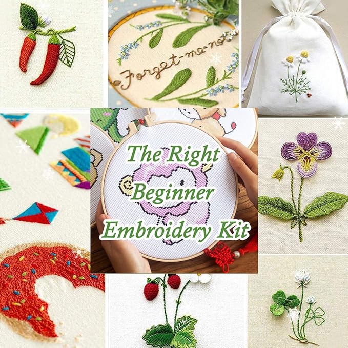 25 Rainbow Colors Embroidery Floss - Cross Stitch Threads - Friendship Bracelets Floss - Crafts Floss- Hand Embroidery Thread