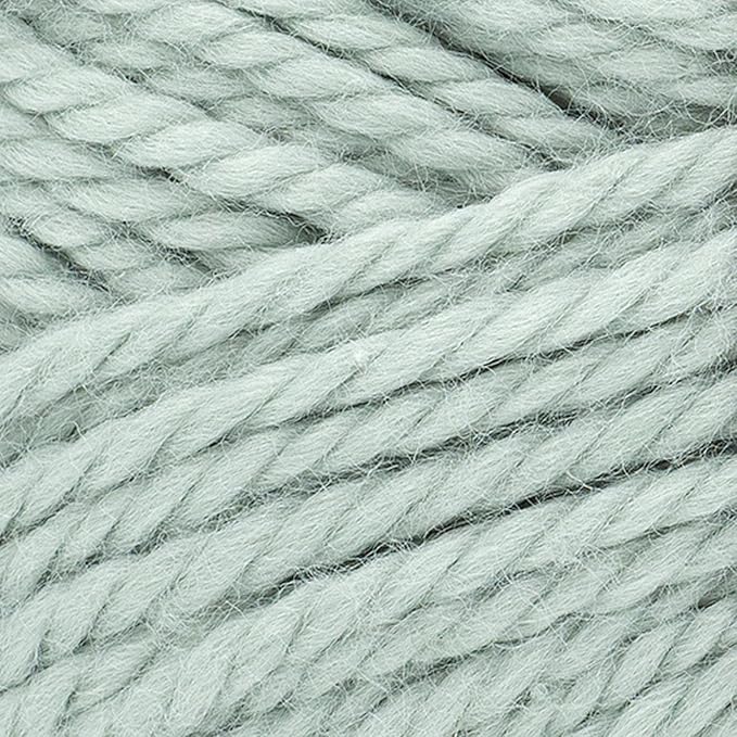Lion Brand Yarn Respun Thick & Quick Yarn for Knitting and Crocheting, Fog, 1 Pack