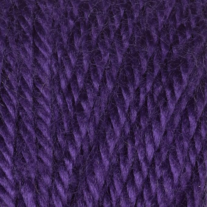 Caron Simply Soft Purple Yarn - 3 Pack of 170g/6oz - Acrylic - 4 Medium (Worsted) - 315 Yards - Knitting/Crochet