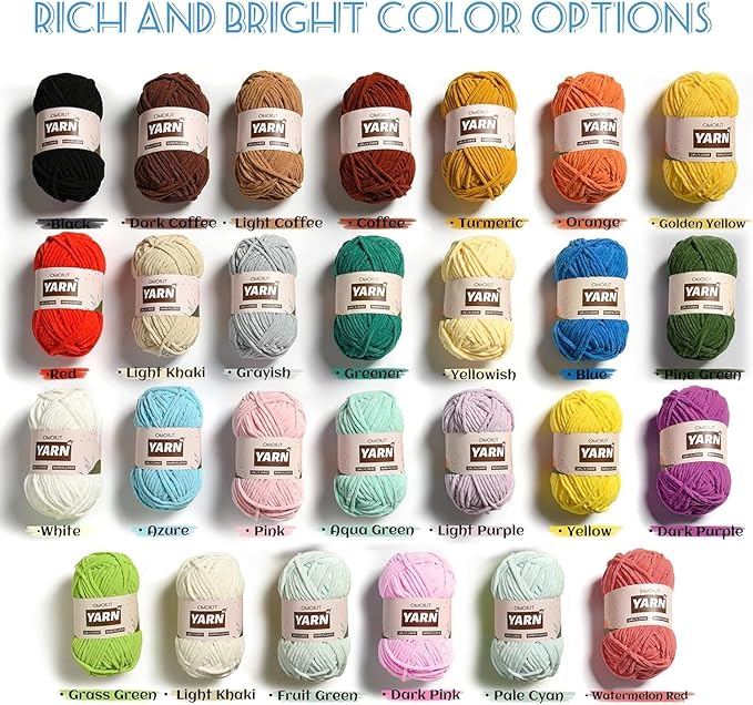 Plush Chenille Chunky Crochet Yarn - Baby Yarn for Crocheting Soft - Velvet Yarns Knitting for Blankets Crafts - Fluffy Amigurumi Yarns 50g / 65.6yd (Beige)